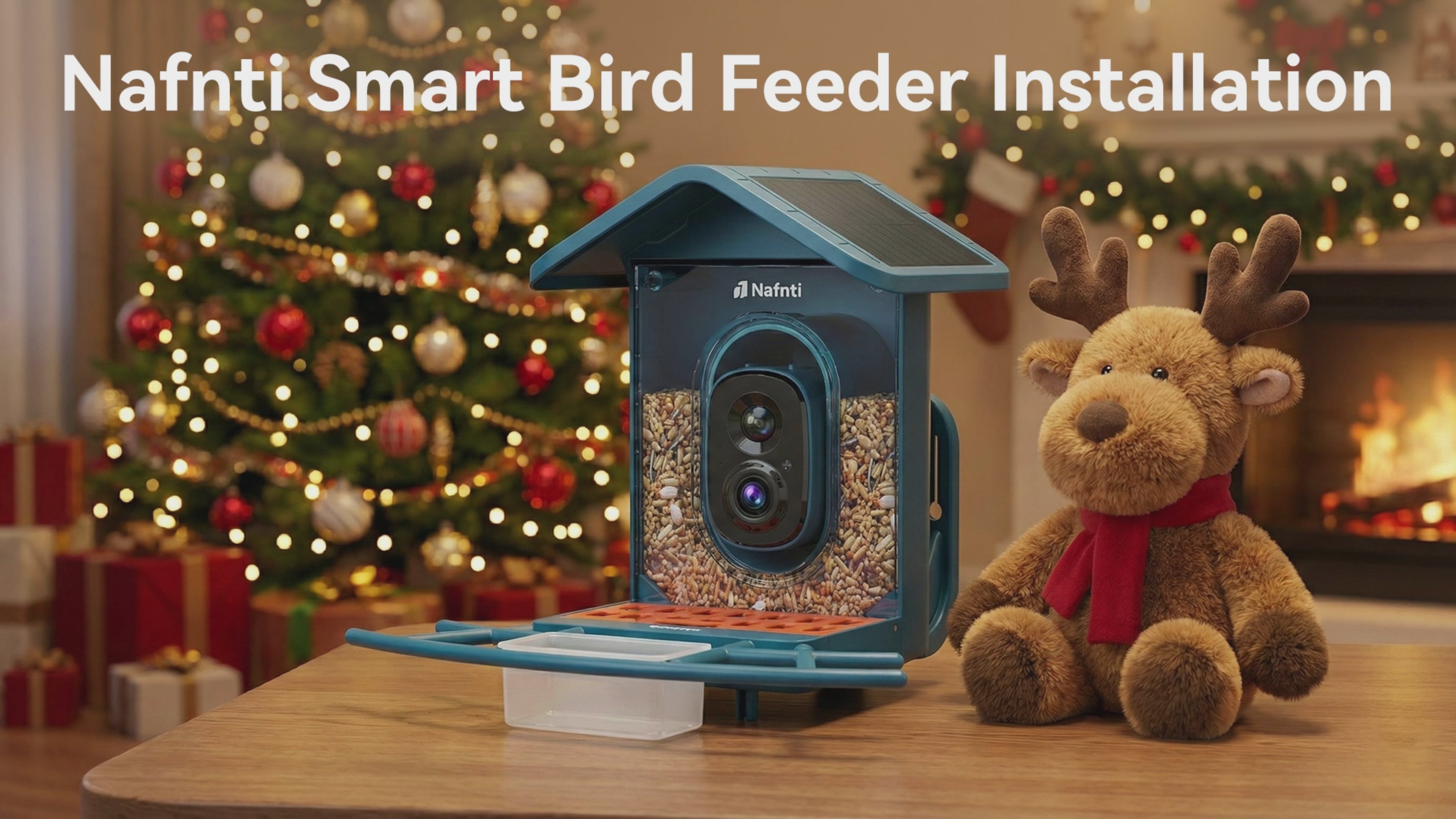 Easy 5-minute setup and installation guide for solar powered bird camera